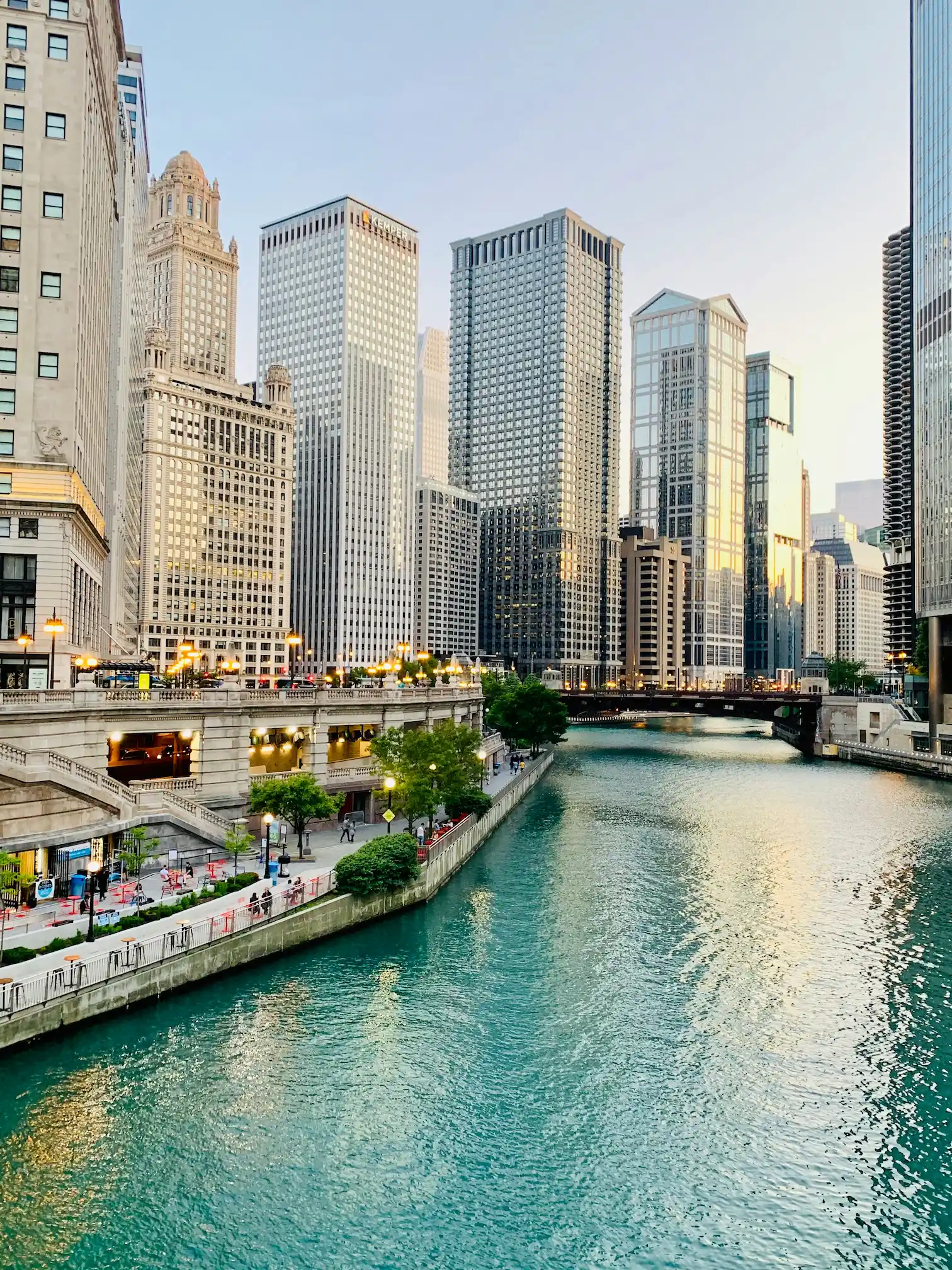 Chicago city view