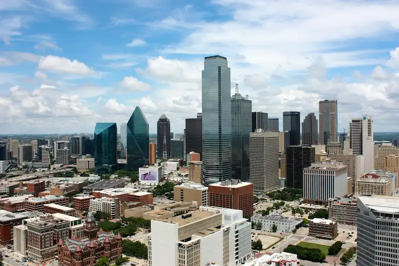 Dallas city view
