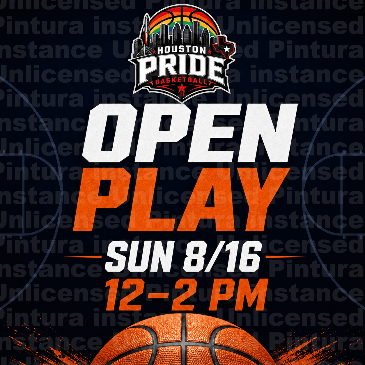 Open Play - Sun 8/16 event poster